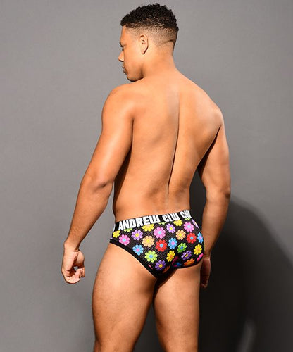 ANDREW CHRISTIAN - Flower Power Mesh Brief