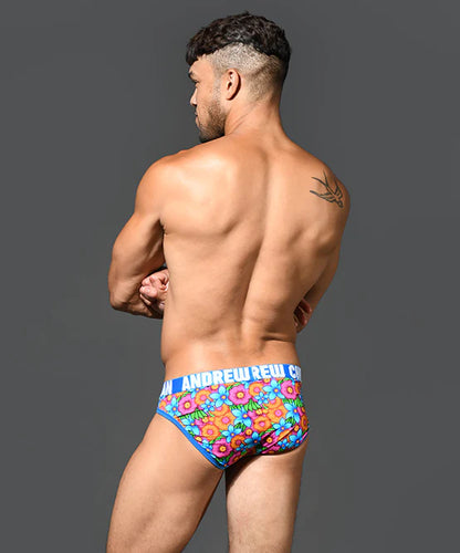 ANDREW CHRISTIAN - Abundant Floral Brief w/ ALMOST NAKED