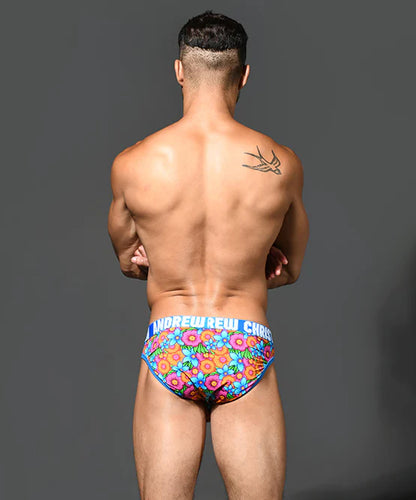 ANDREW CHRISTIAN - Abundant Floral Brief w/ ALMOST NAKED