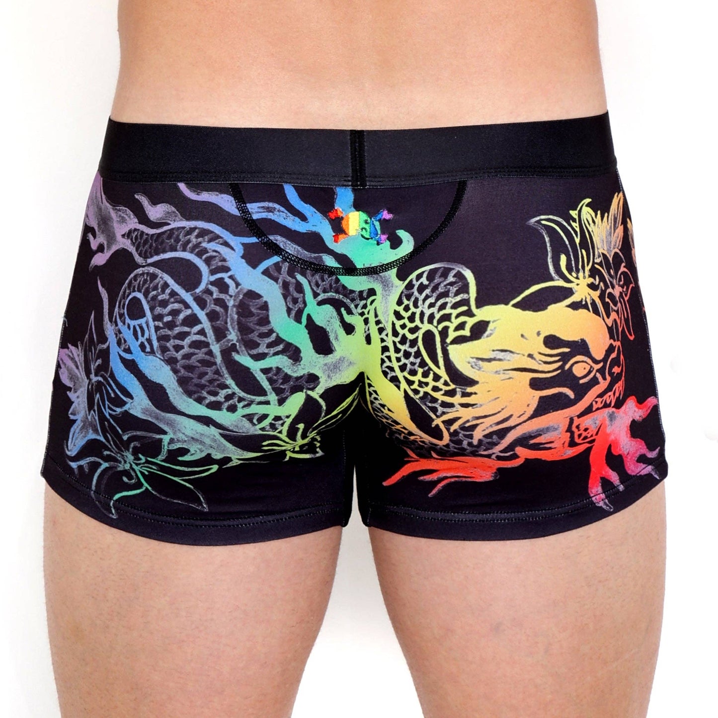 SKULL & BONES - Ombre Japanese Dragon Black Trunk