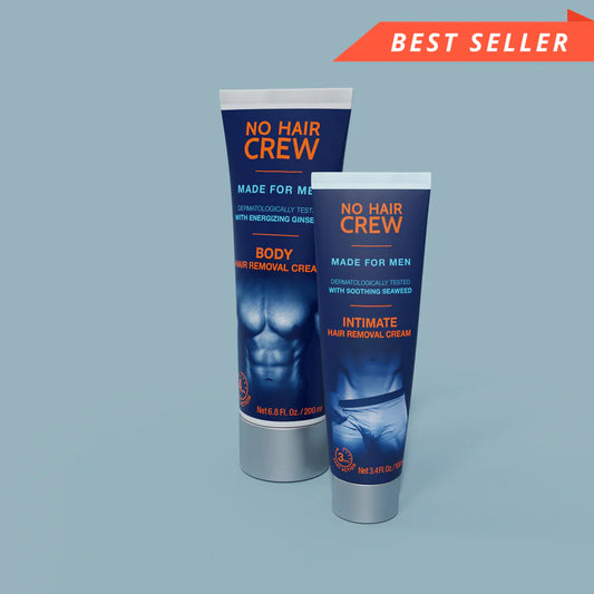 NO HAIR CREW - Full Body Bundle | BODY + INTIMATE Hair Removal Cream