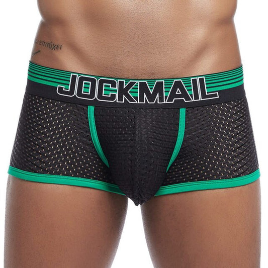 JOCKMAIL - Breathable Mesh Accent Boxer Brief