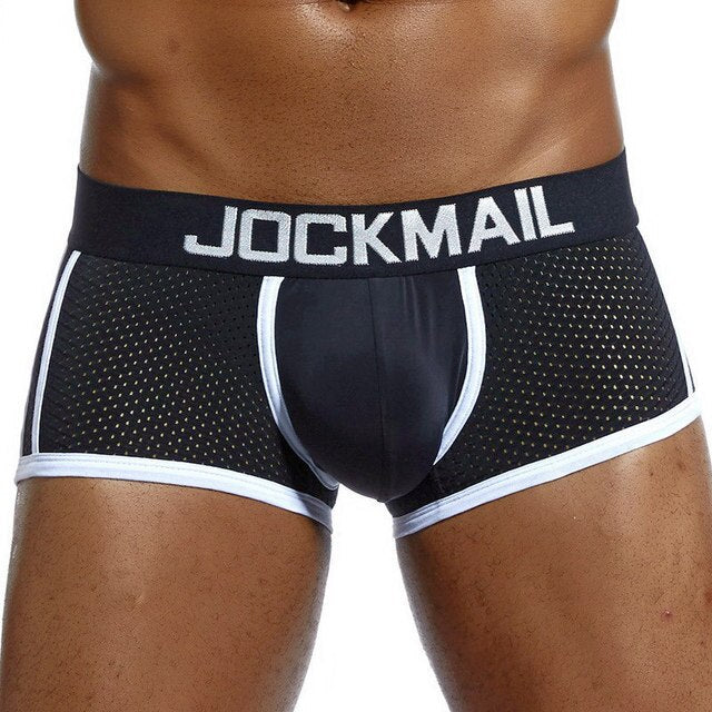 JOCKMAIL - Breathable Mesh Accent Boxer Brief
