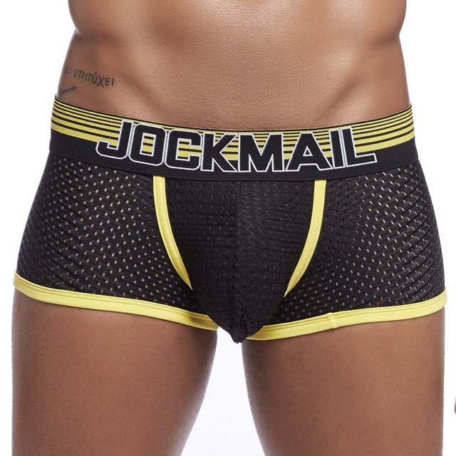 JOCKMAIL - Breathable Mesh Accent Boxer Brief