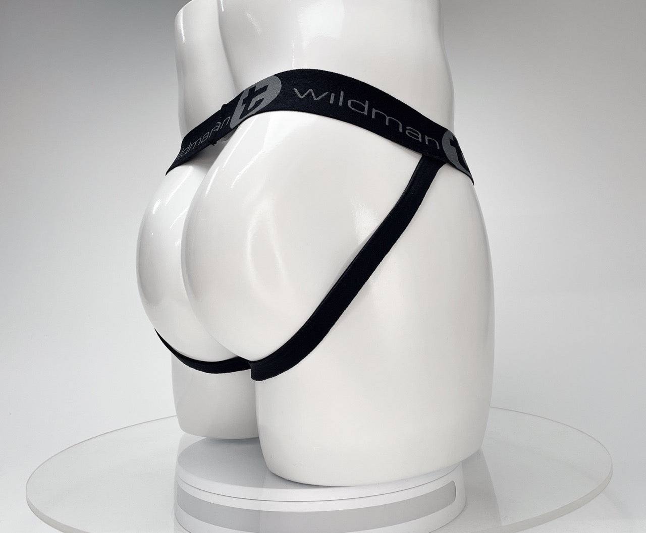WILDMANT - Cotton Monster Cock Jockstrap Black