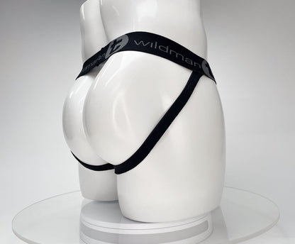 WILDMANT - Cotton Monster Cock Jockstrap Black