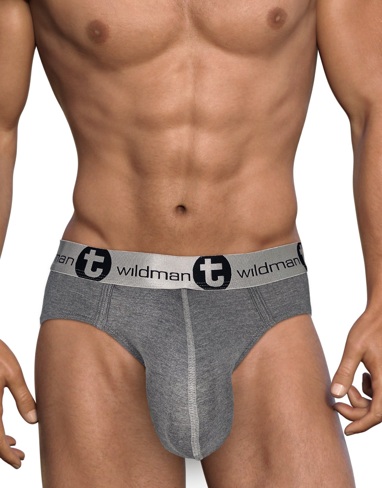 WILDMANT - Modal Monster Cock Brief Gray