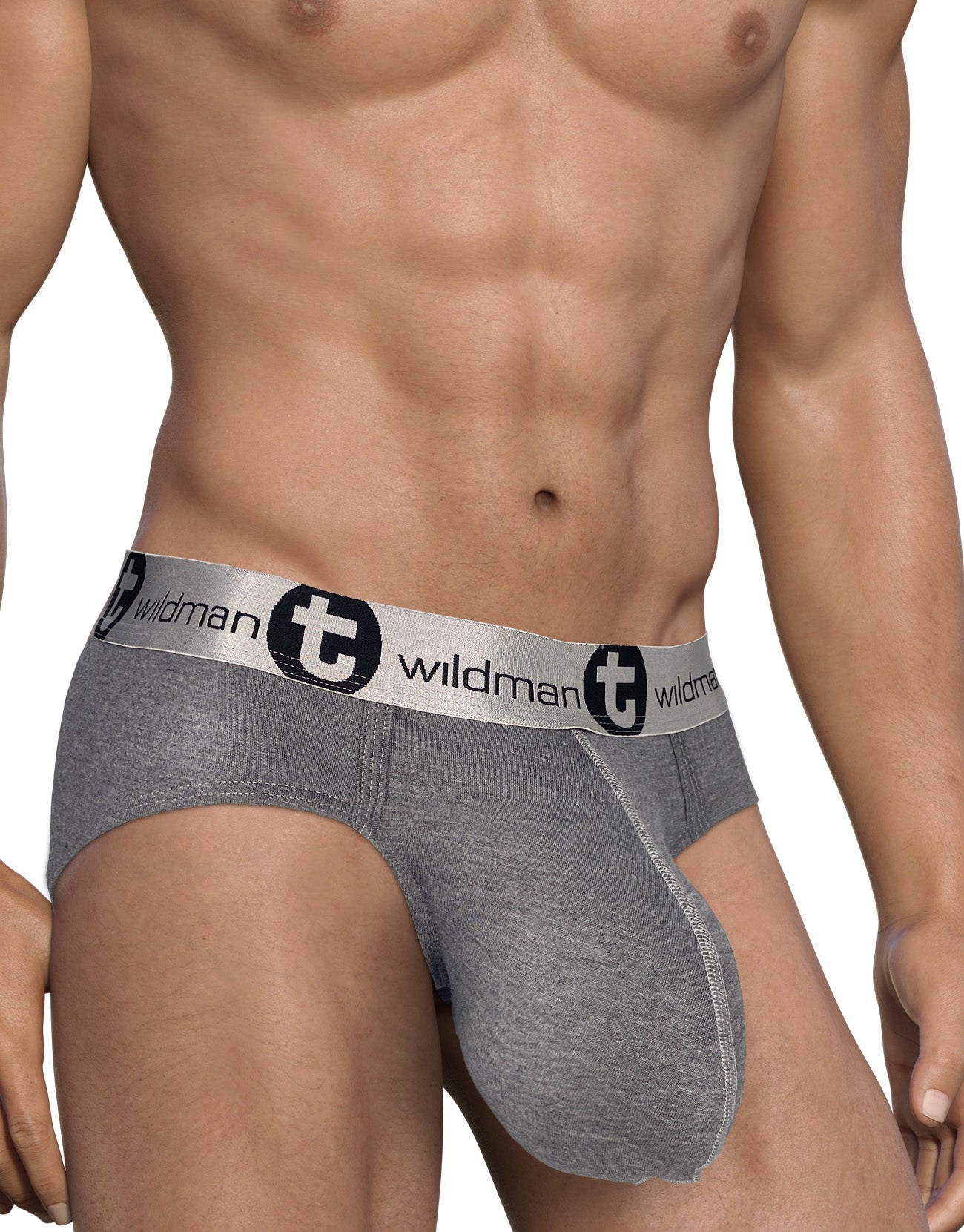 WILDMANT - Modal Monster Cock Brief Gray