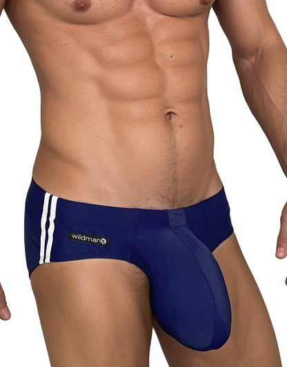 WILDMANT - Monster Cock Swim Brief Navy
