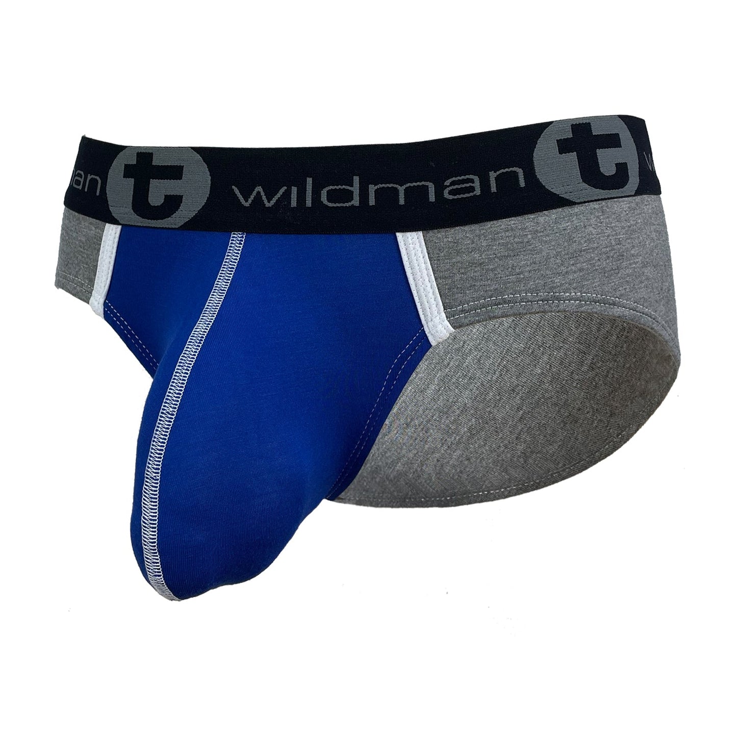 WILDMANT -  Modal Big Boy Pouch Brief Royal Blue