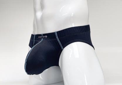 WILDMANT - Stitch Big Boy Pouch Brief - Blue
