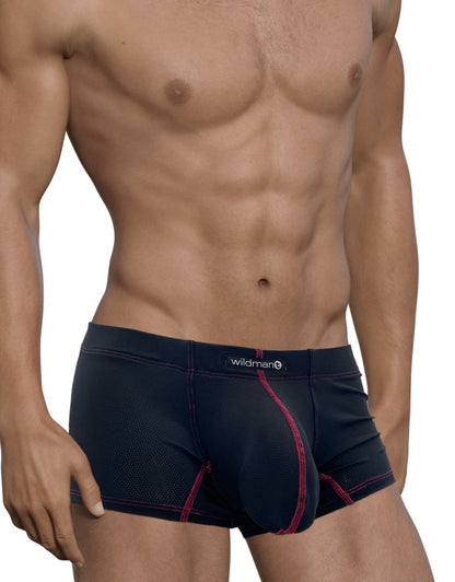 WILDMANT - Stitch Big Boy Pouch Boxer Brief - Red