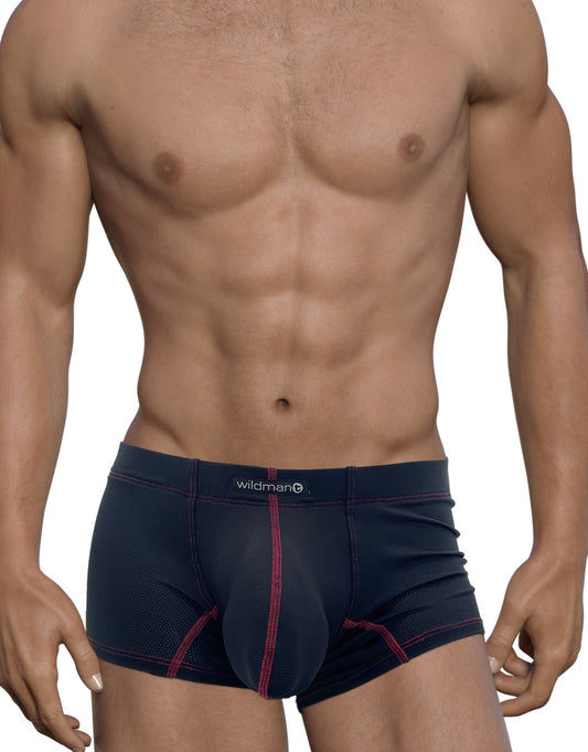 WILDMANT - Stitch Big Boy Pouch Boxer Brief - Red