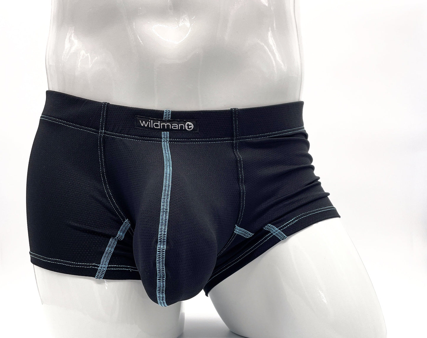 WILDMANT - Stitch Big Boy Pouch Boxer Brief Blue
