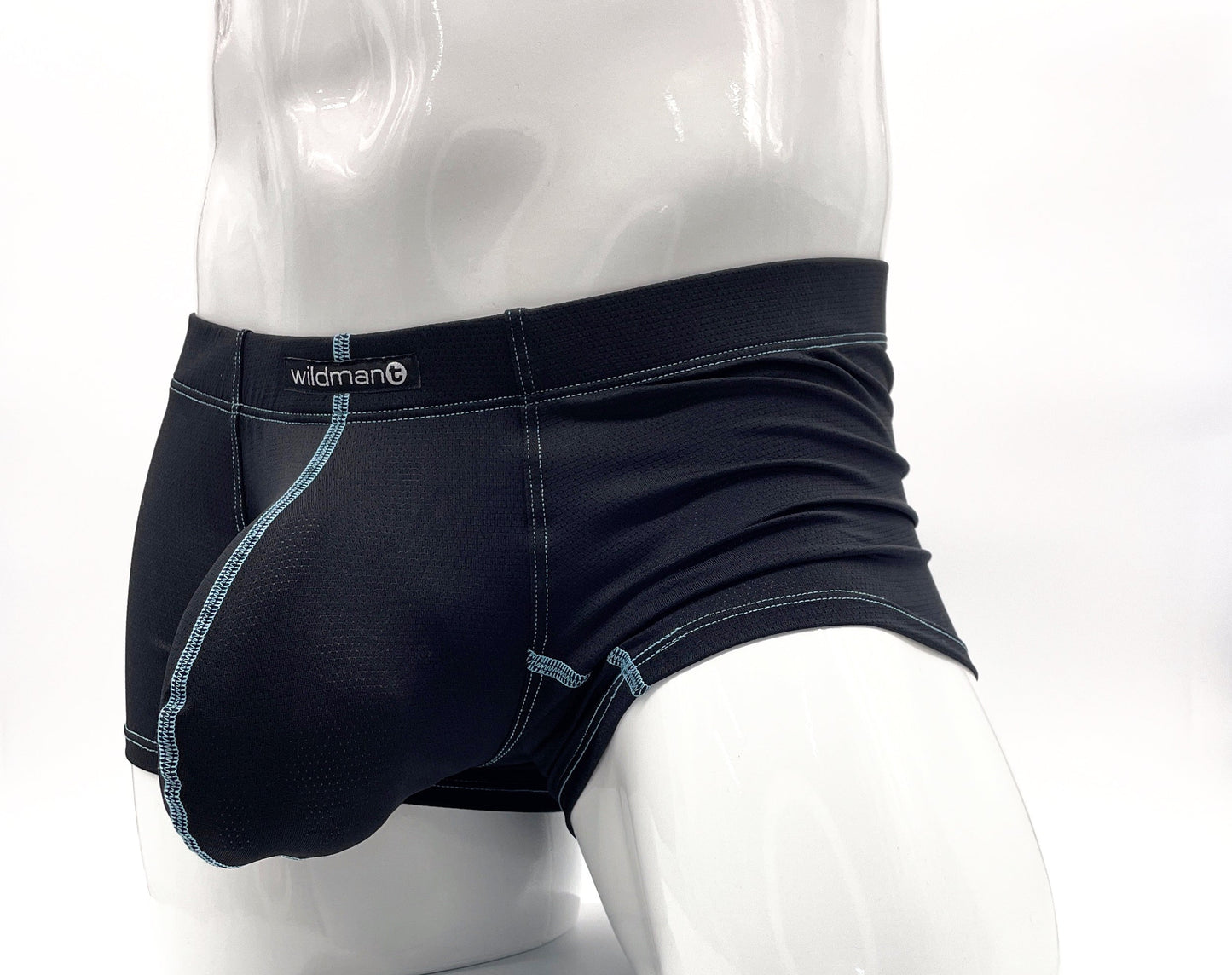 WILDMANT - Stitch Big Boy Pouch Boxer Brief Blue