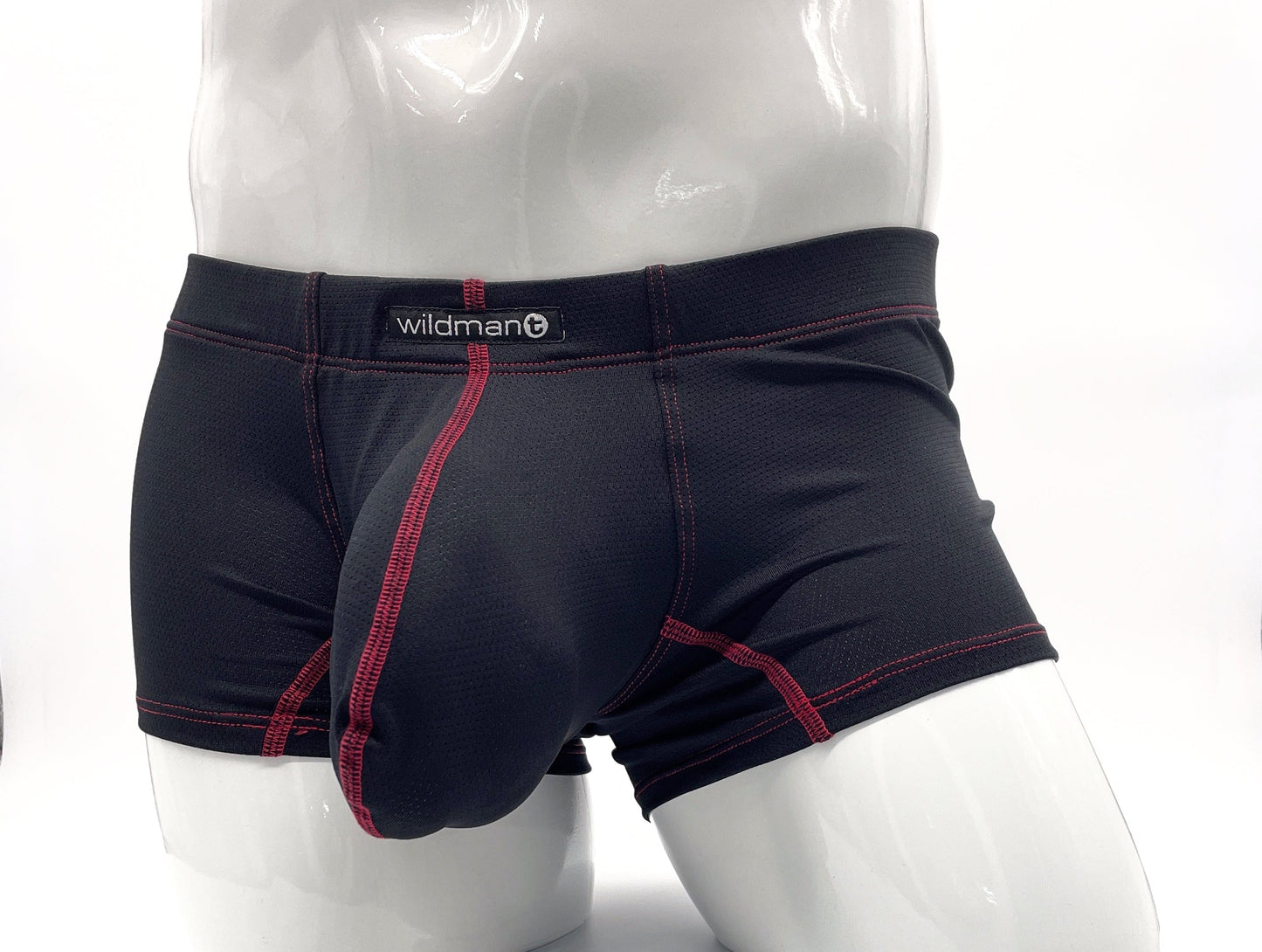 WILDMANT - Stitch Big Boy Pouch Boxer Brief - Red