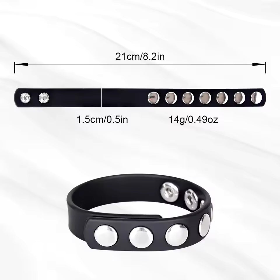 TWOSX - Adjustable Snap Cock Ring