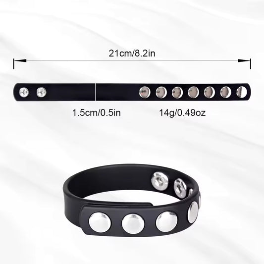 TWOSX - Adjustable Snap Cock Ring