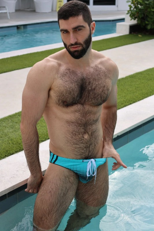 BREEDWELL - Cruisin' Club Swim Brief Matrix