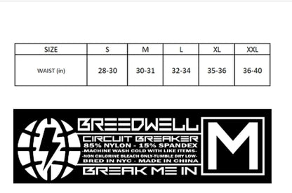 BREEDWELL - Circuit Breaker Jock | Neon Pink, Neon Orange, Blue