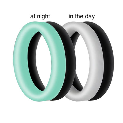 LEVETT - 2-Tone Glow In Dark Cock Ring