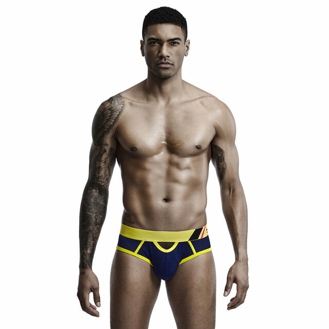 Wanna play peek-a-boo like you used to?  Have a sexy new take on it with these stylish briefs by Tauwell.