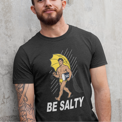 Be Salty Morton Salt Retro Tee - Vintage Style for Salt Lovers