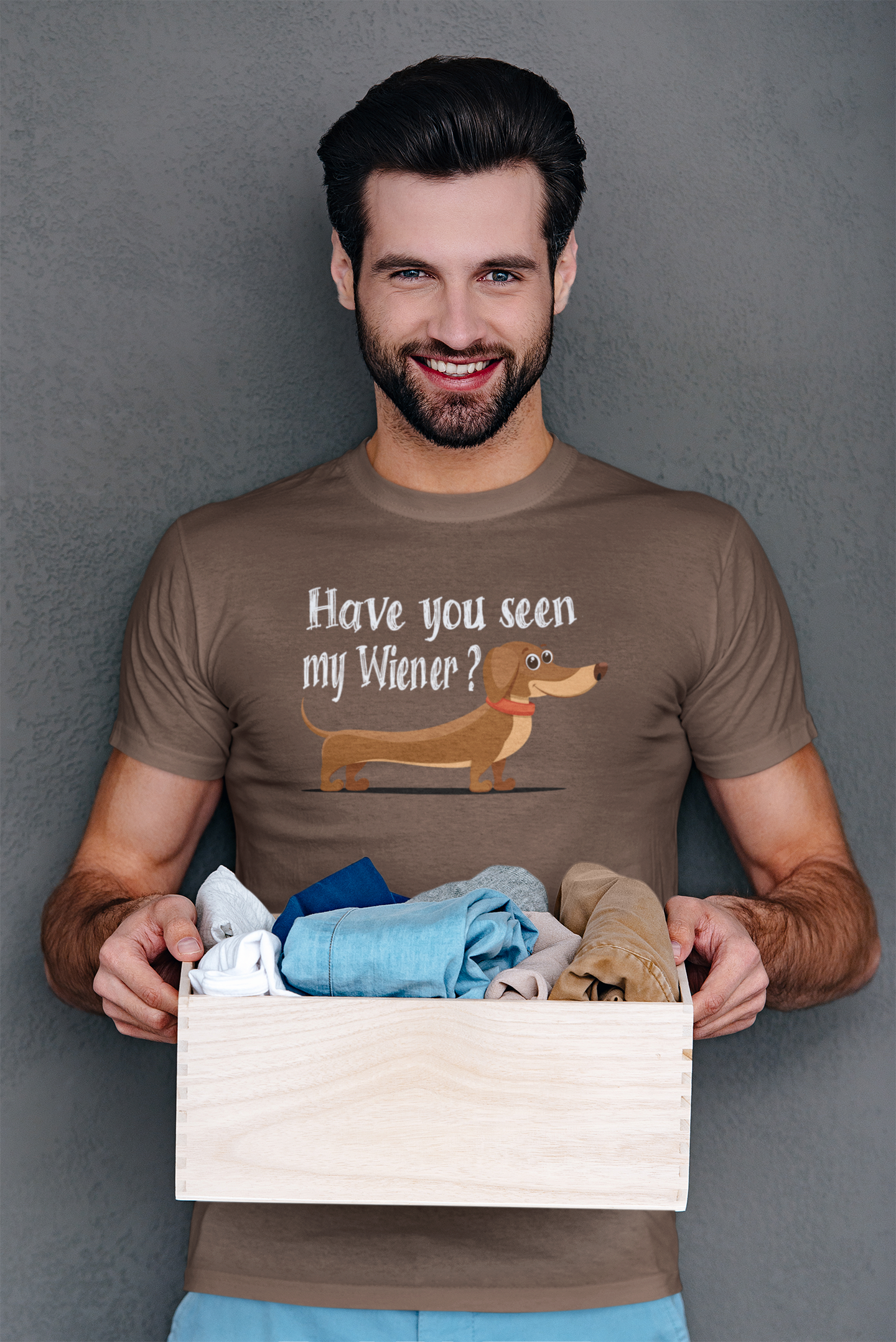 Have You Seen My Wiener?" Graphic Tee – Playful, Cute & Fun
