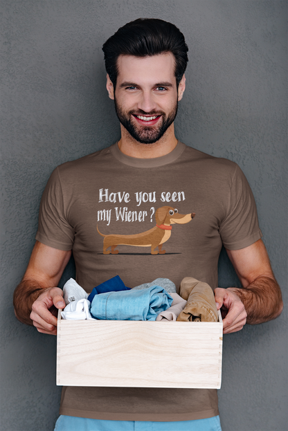 Have You Seen My Wiener?" Graphic Tee – Playful, Cute & Fun