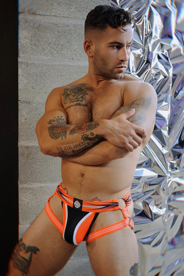 BREEDWELL - Circuit Breaker Jock | Neon Pink, Neon Orange, Blue