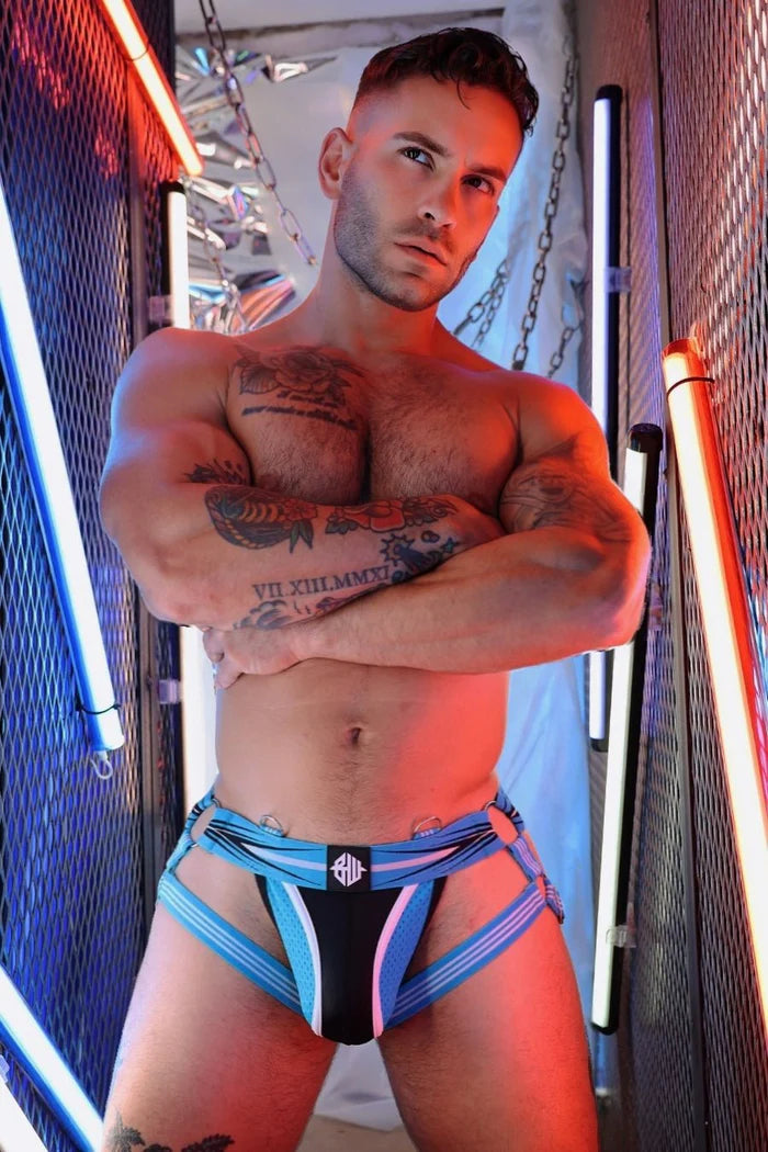 BREEDWELL - Circuit Breaker Jock | Neon Pink, Neon Orange, Blue