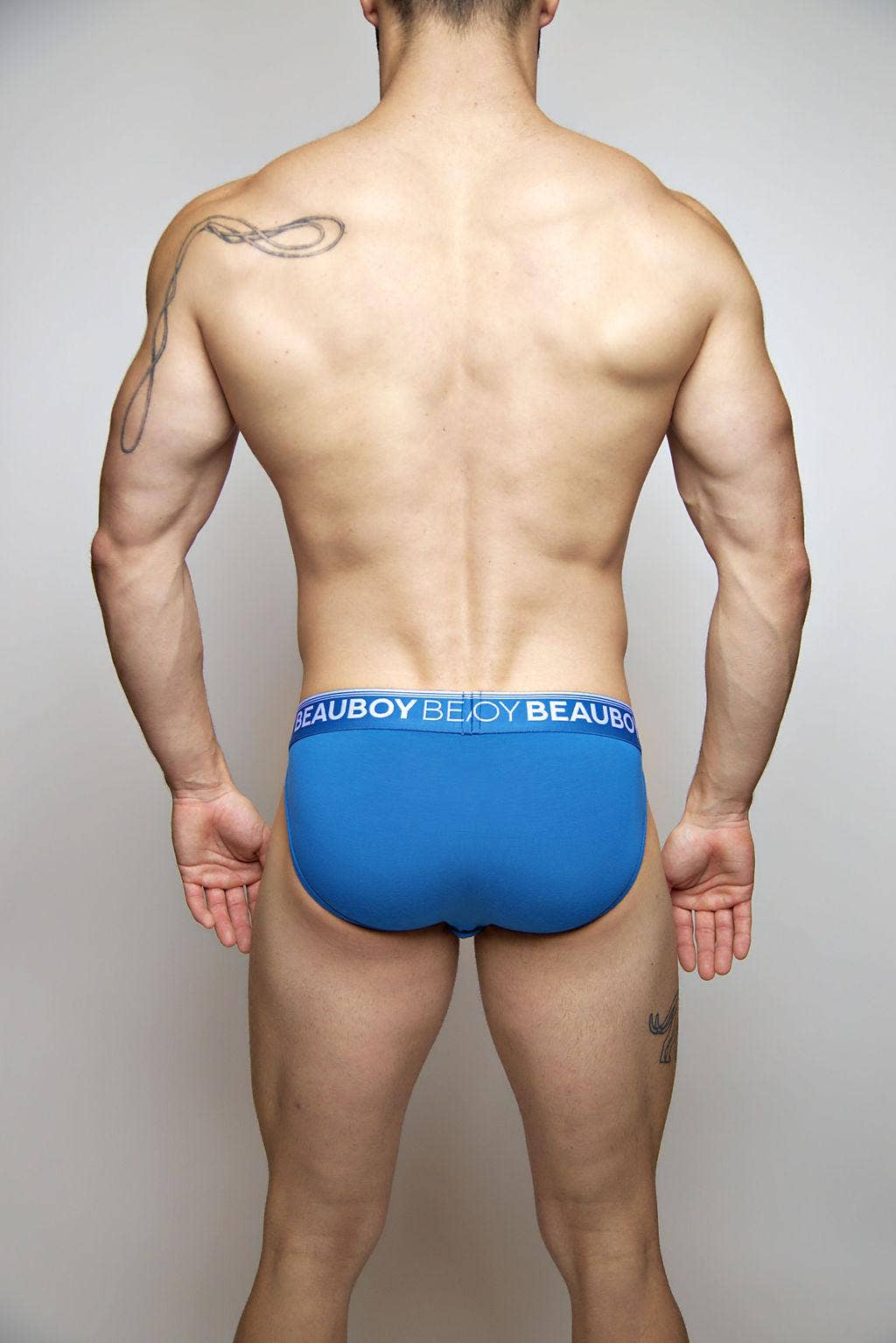 Beauboy - Logo Blue Jock Brief