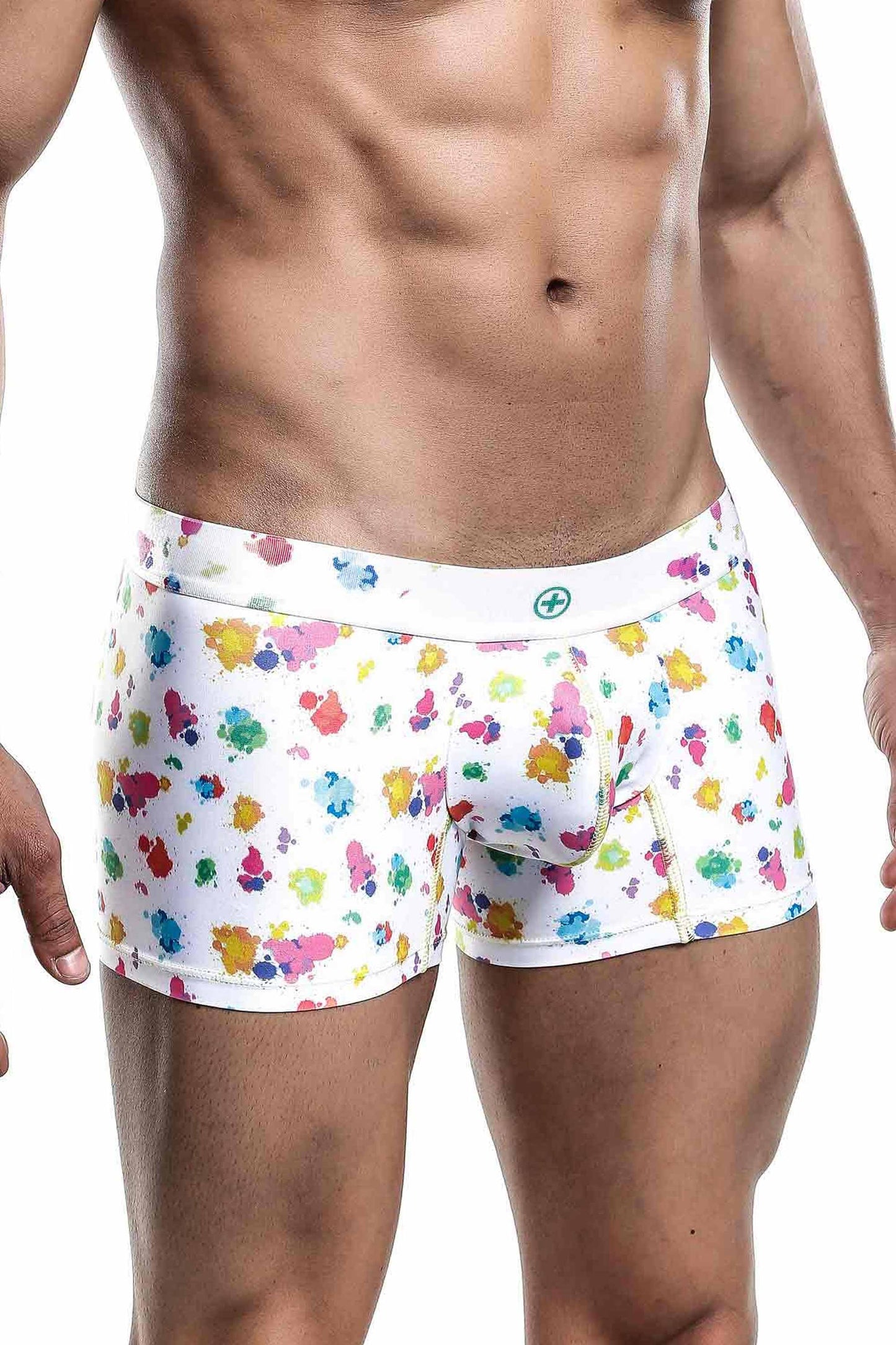 MALEBASICS - Hipster Trunk White Splash