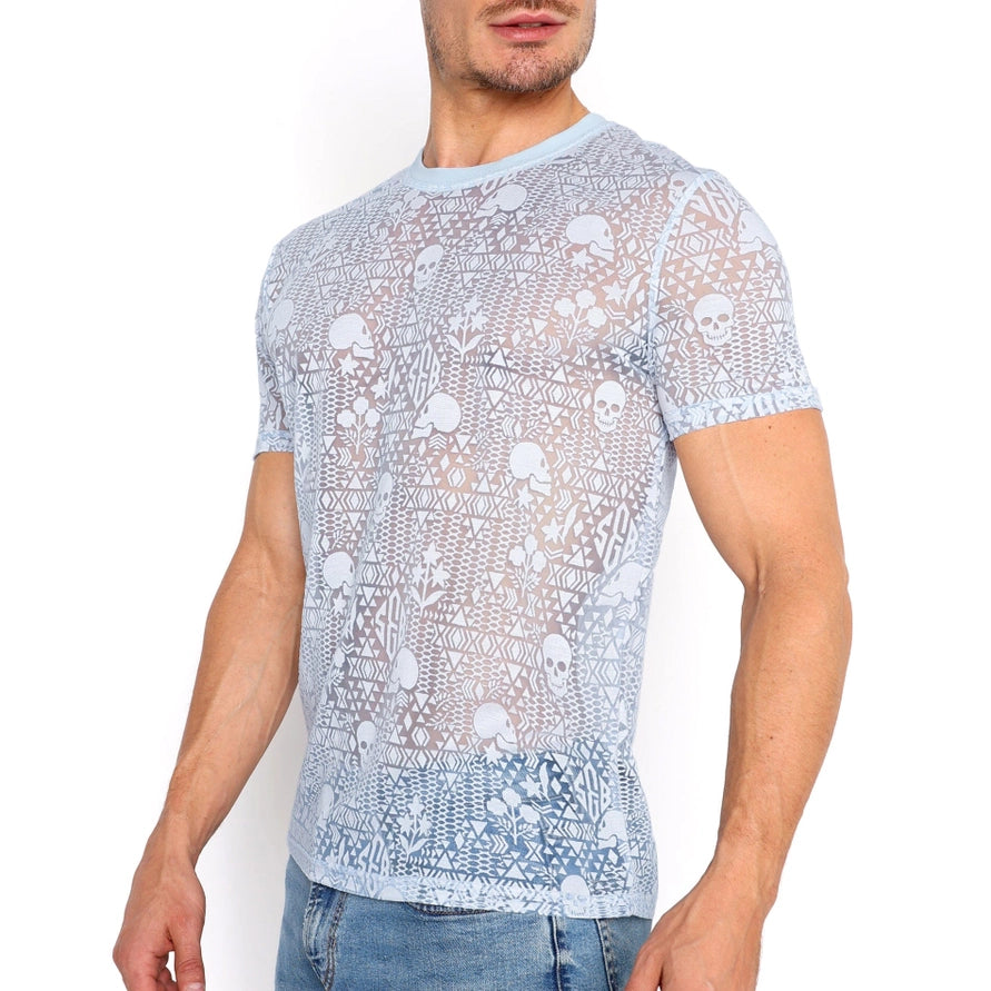 SKULL & BONES - Burnout Short Sleeve Shirt