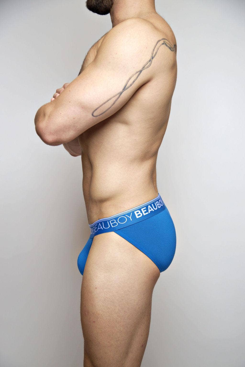Beauboy - Logo Blue Jock Brief