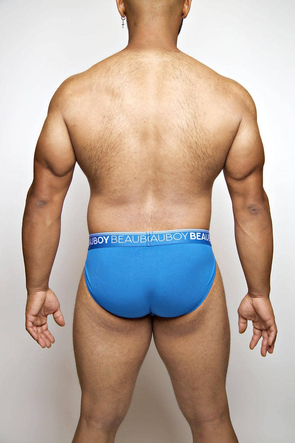 Beauboy - Logo Blue Jock Brief