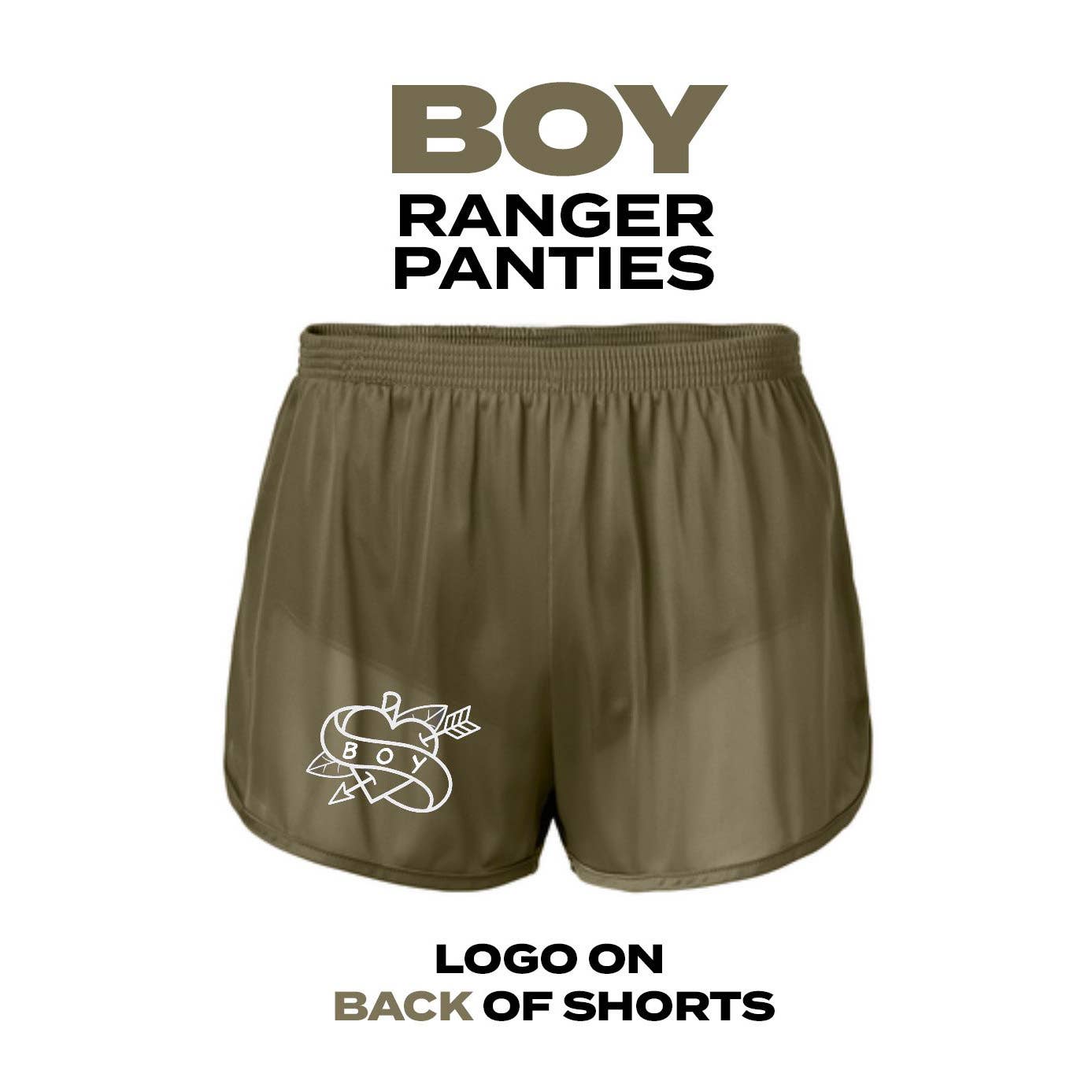TOM OF FINLAND - Ranger Shorts (Boy/Daddy): Boy/Tan/Green