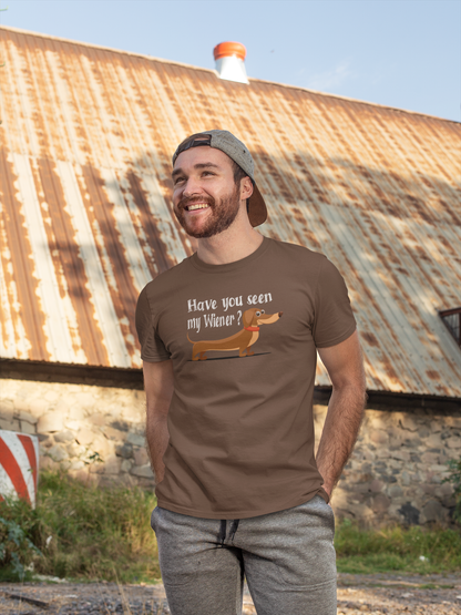 Have You Seen My Wiener?" Graphic Tee – Playful, Cute & Fun