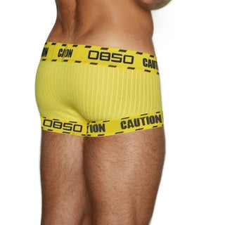 CMENIN - OBSO Wide Band CAUTION Trunk Boxer