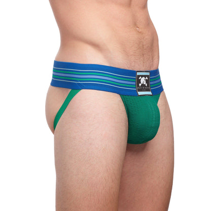 SKULL & BONES - Locker Room Jock Blue Green