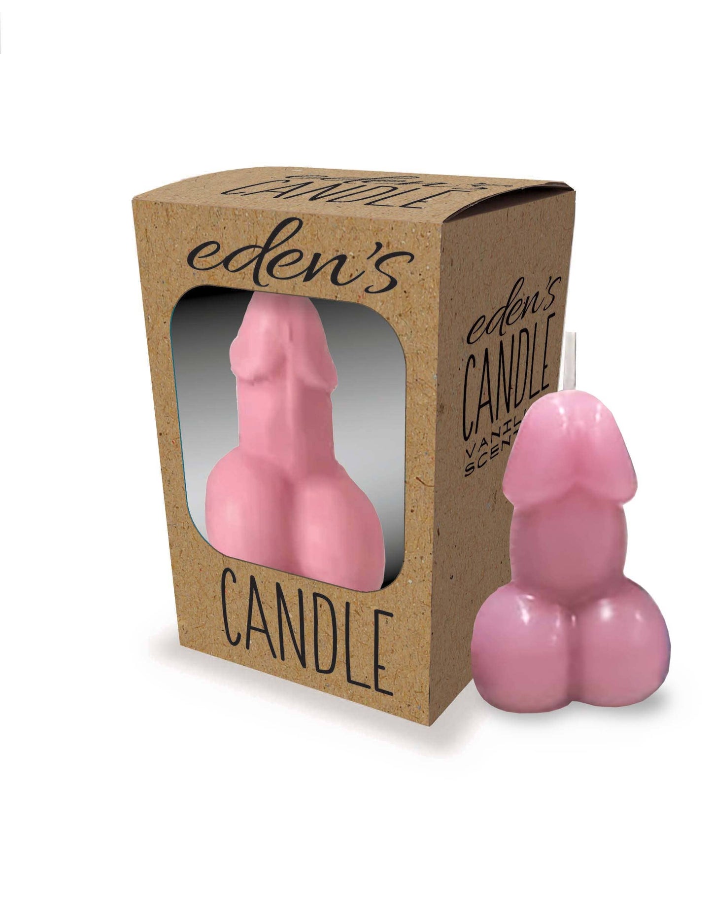 Eden’s Candle - Vanilla Scented Penis POP Candle