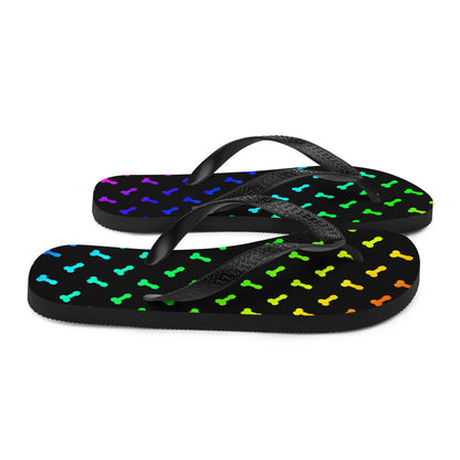 FALLEN ANAGEL - Penis Pop Art Flip-Flops