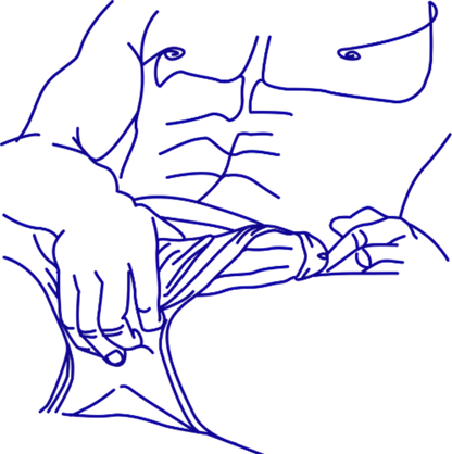 FALLEN ANGEL - Cum Rag (Male Figure)