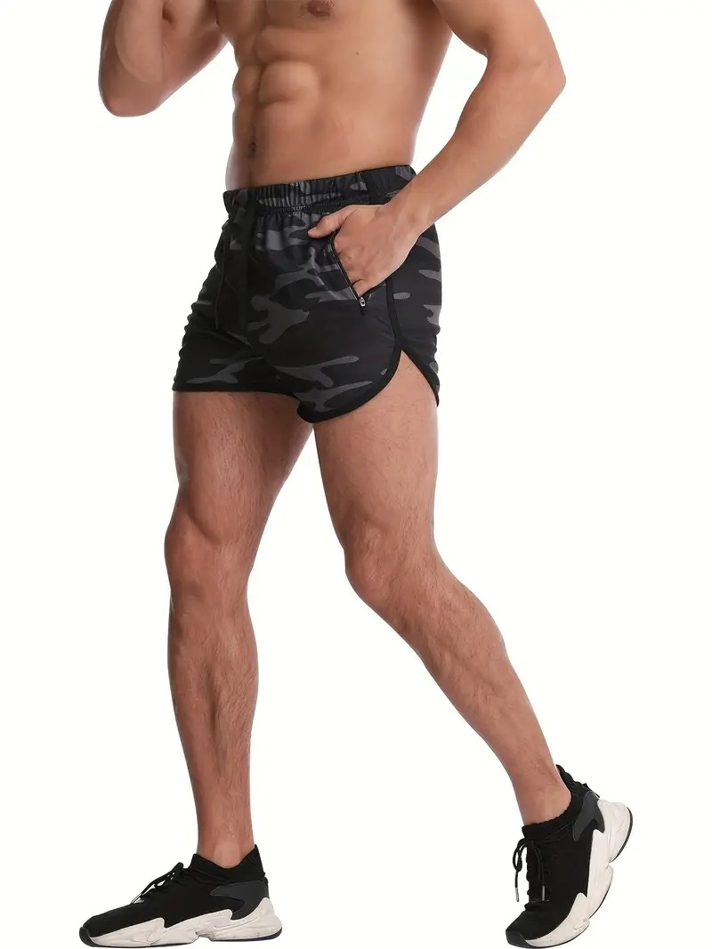 OEBLD - Mens Quick-Dry Loose Fit Active Sports Shorts