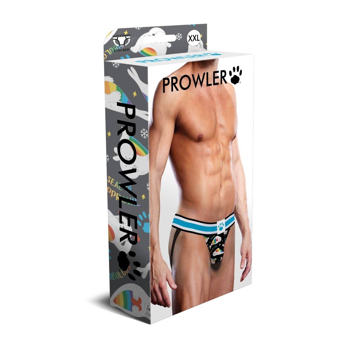 PROWLER - Winter Pride Underwear Jock Strap: Winter Seals
